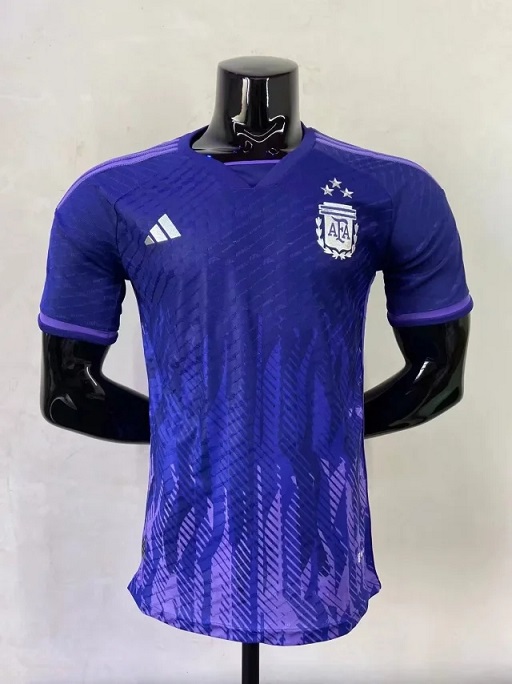 AAA Quality Argentina 2022 World Cup Away 3 stars Jersey(Player)